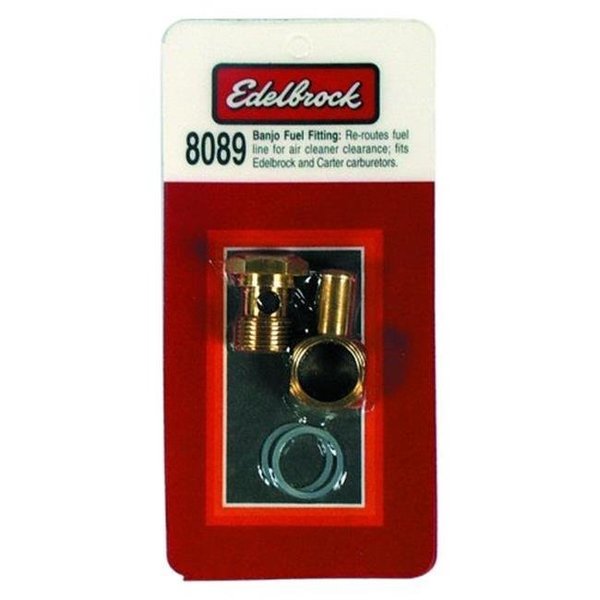 Edelbrock EDELBROCK 8089 Carburetor Inlet Fitting E11-8089